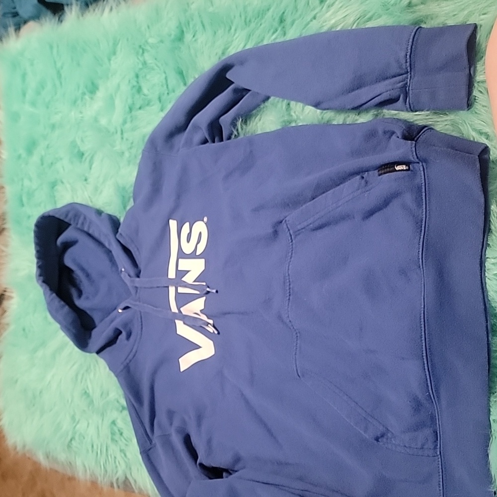 Small Blue vans Hoodie